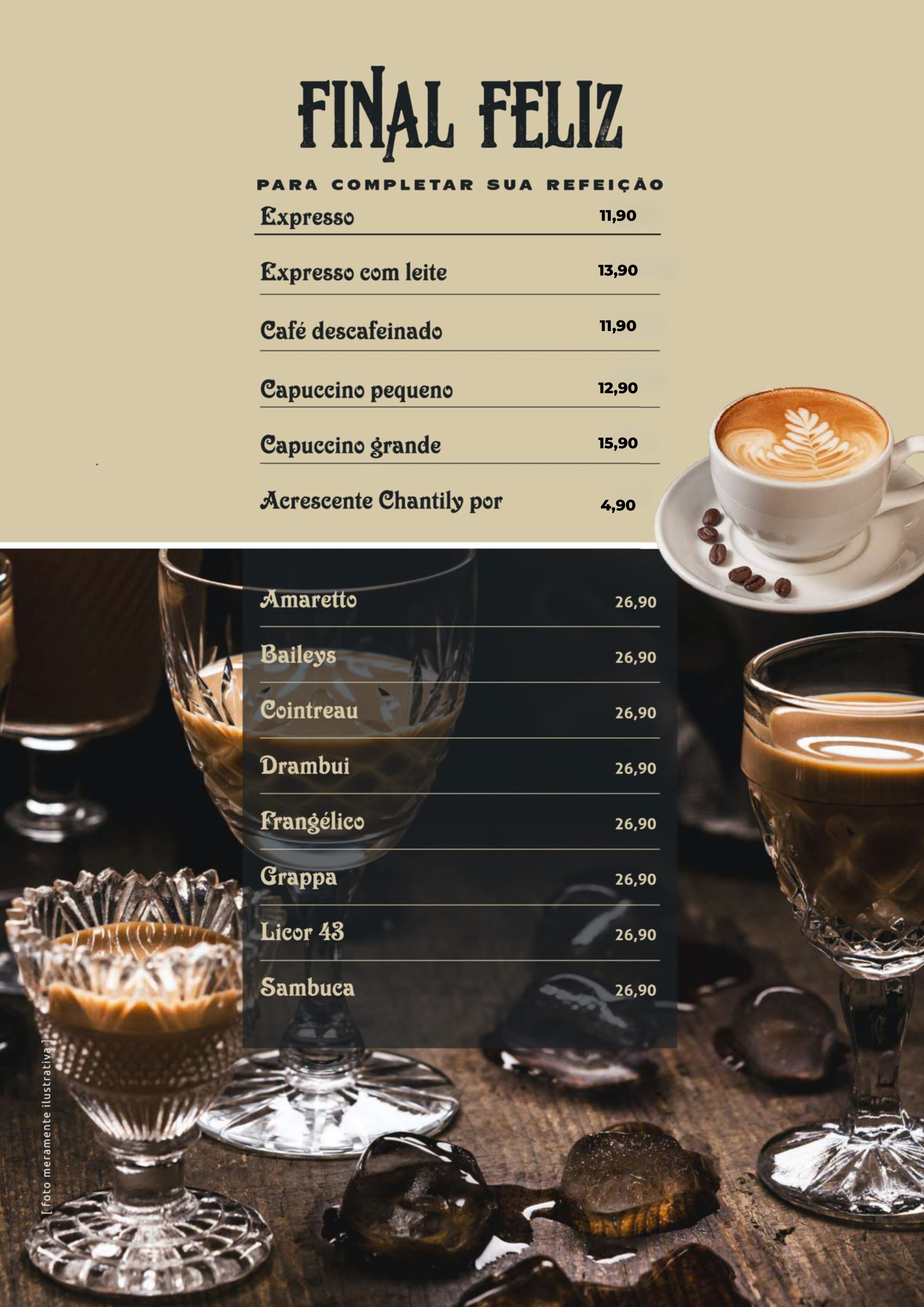 Cardápio Bar do Alemão - Alphaville, Lapa e Vila Olímpia