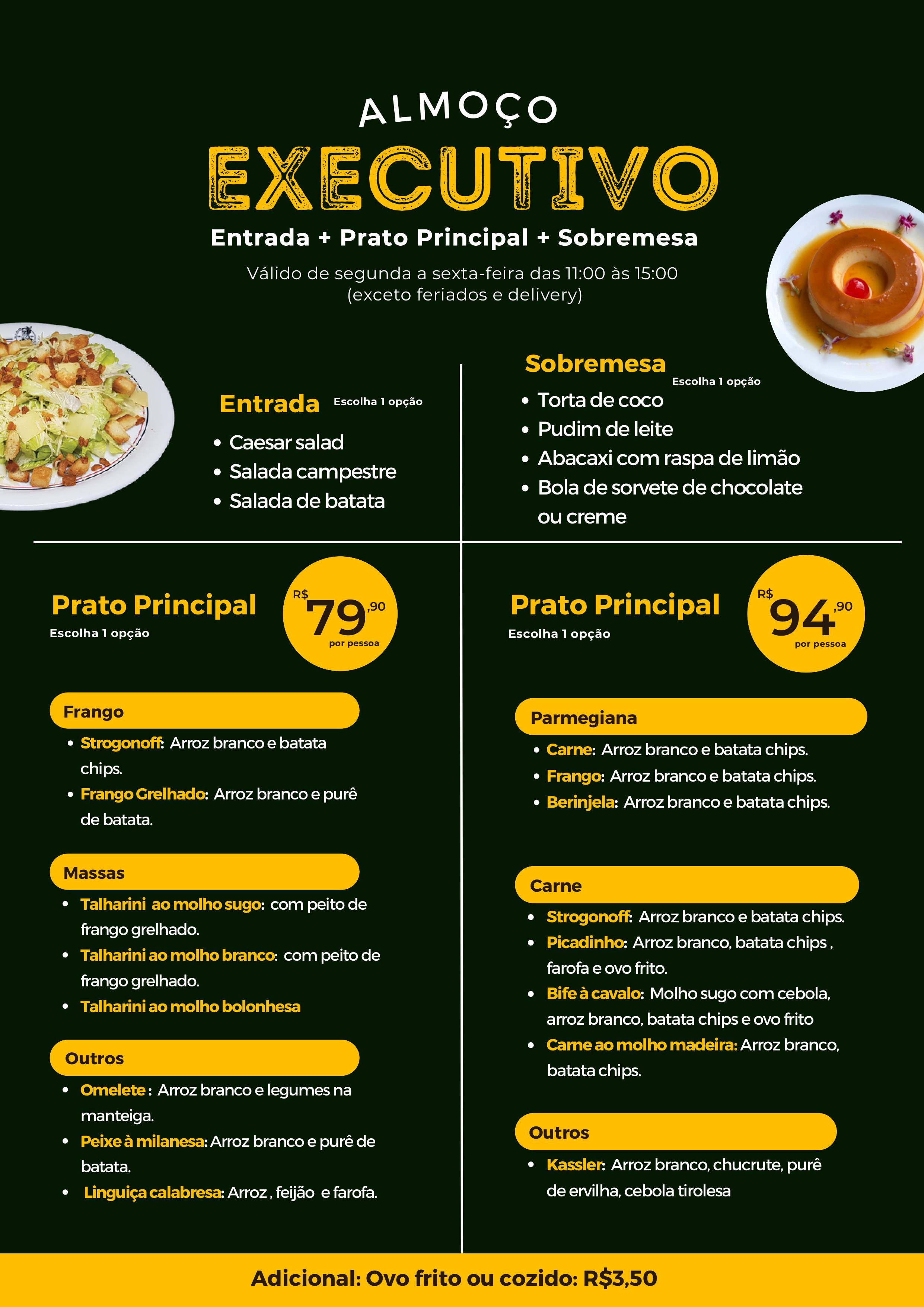 Cardápio Bar do Alemão - Alphaville, Lapa e Vila Olímpia